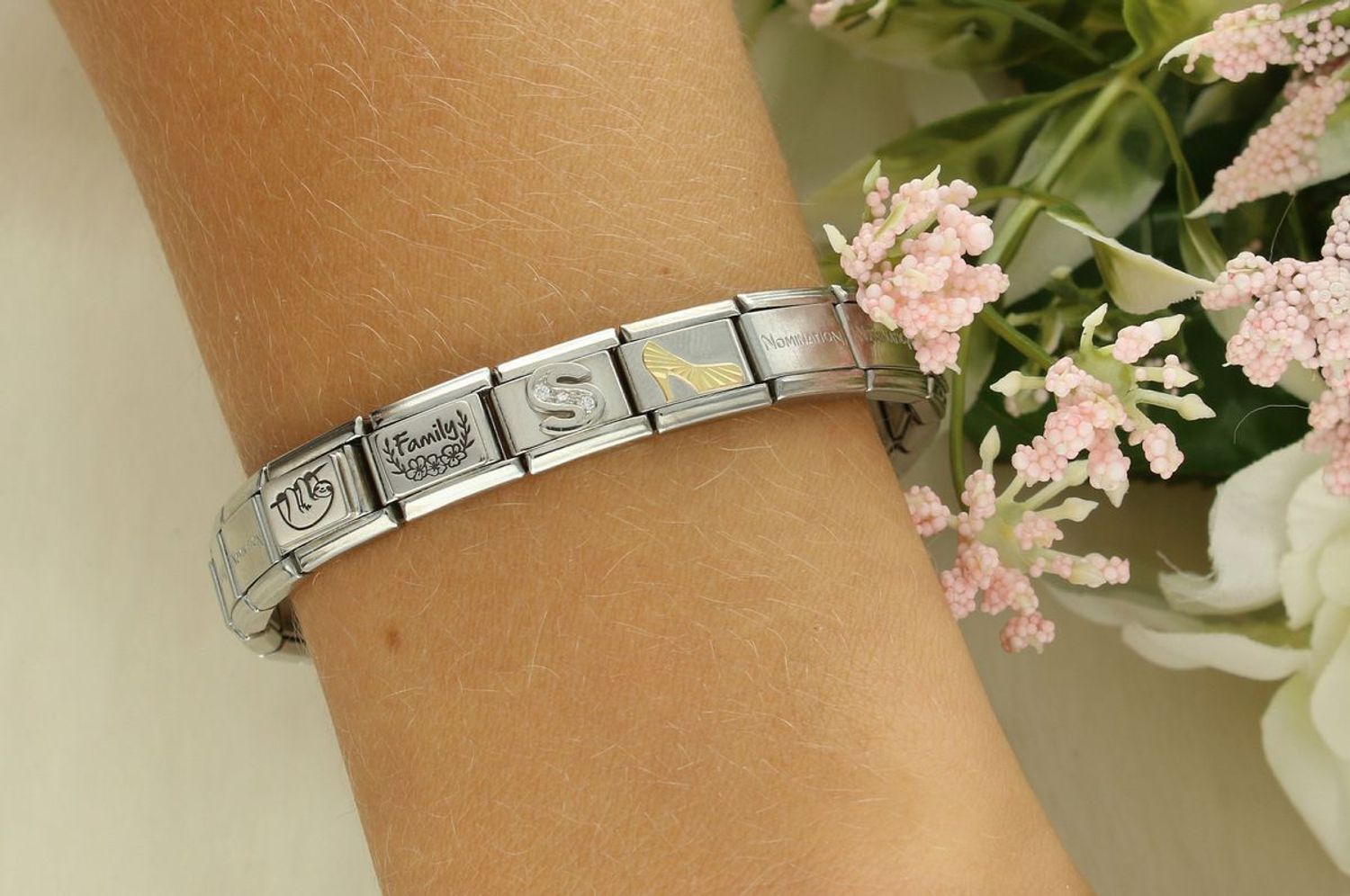 NOMINATION Link 925 Srebro wiszący Leniwiec 330111 34.jpg